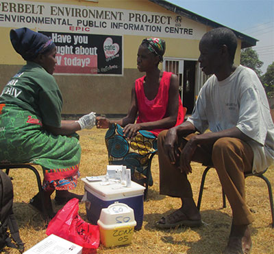 HIV testing in Zambia