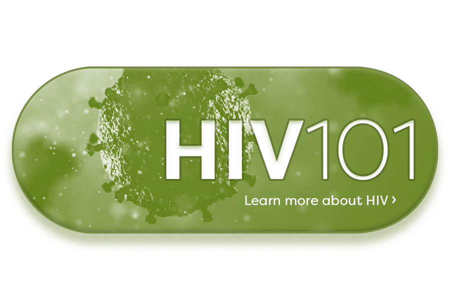 HIV 101 button