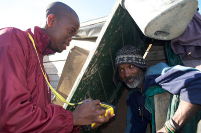 Home visits in South Africa